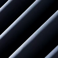 Sun Zero Oslo Rod Pocket Energy Saving 100% Blackout Single Curtain Panel