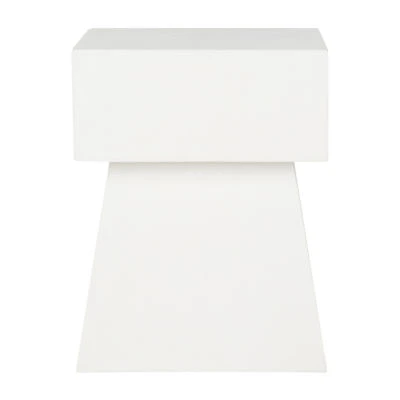 Safavieh Zen Patio Collection Concrete Side Table