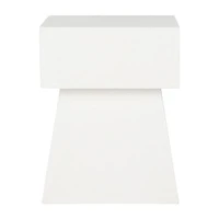 Safavieh Zen Patio Collection Concrete Side Table