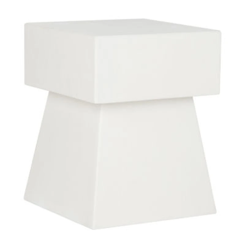 Safavieh Zen Patio Collection Concrete Side Table