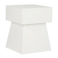 Safavieh Zen Patio Collection Concrete Side Table