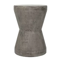 Torre Patio Collection Concrete Side Table