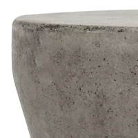 Torre Patio Collection Concrete Side Table
