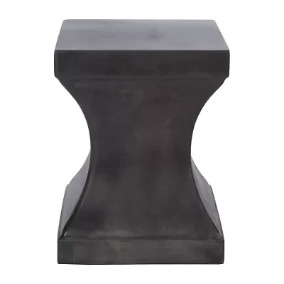 Curby Collection Concrete Side Table