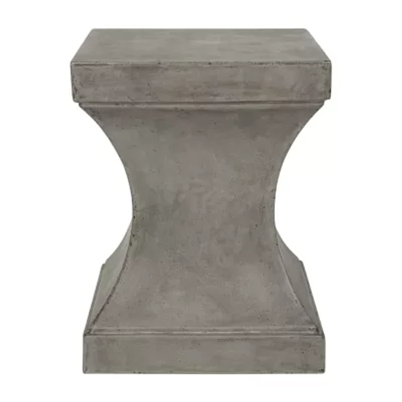 Safavieh Curby Collection Concrete Side Table