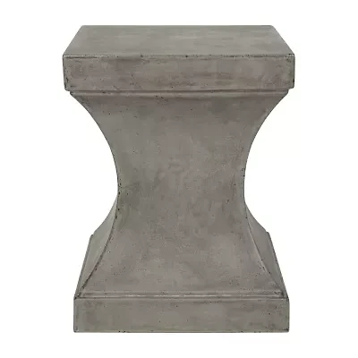 Safavieh Curby Collection Concrete Side Table