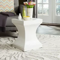 Safavieh Curby Collection Concrete Side Table