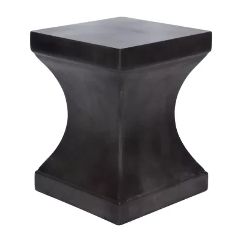 Curby Collection Concrete Side Table
