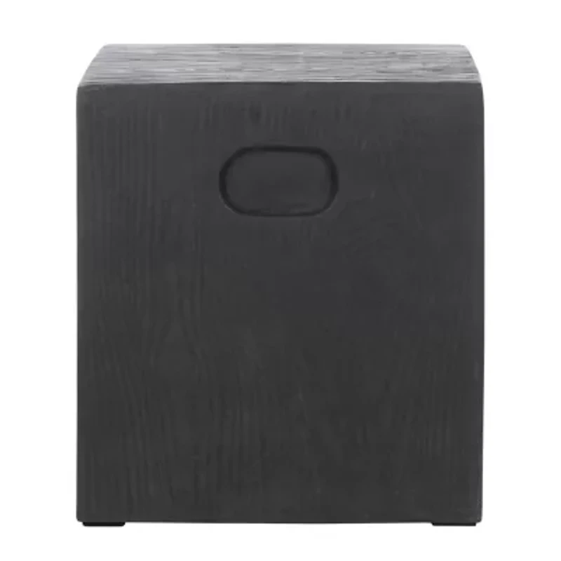 Cube Collection Concrete Side Table