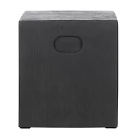 Cube Collection Concrete Side Table