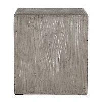 Safavieh Cube Collection Concrete Side Table