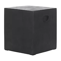 Cube Collection Concrete Side Table