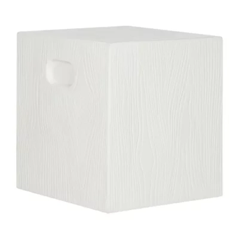 Safavieh Cube Collection Concrete Side Table