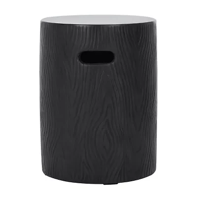 Trunk Patio Collection Concrete Side Table