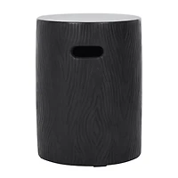 Trunk Patio Collection Concrete Side Table