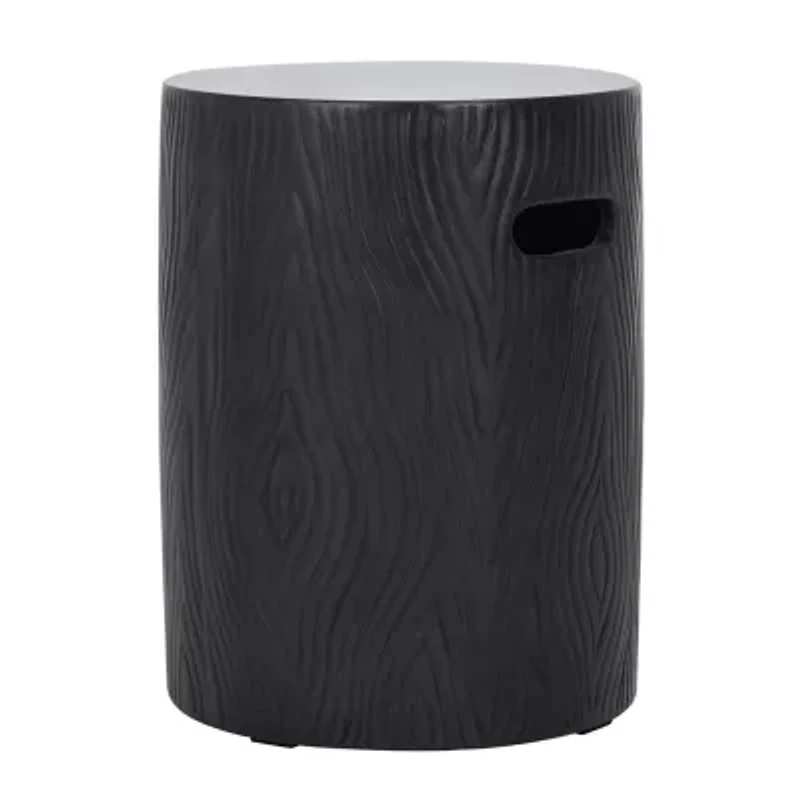 Safavieh Trunk Patio Collection Concrete Side Table