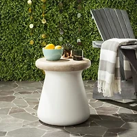 Safavieh Button Patio Collection Side Table