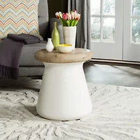Safavieh Button Patio Collection Side Table