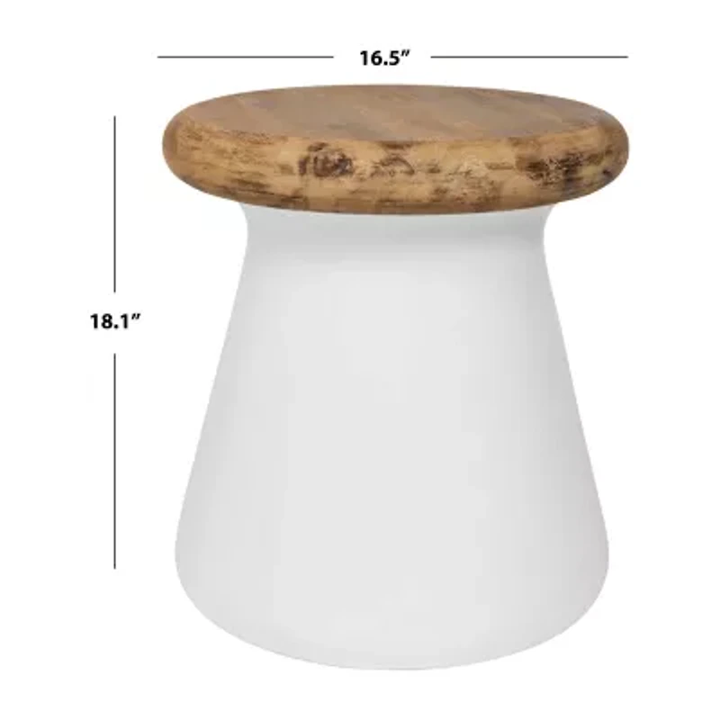 Safavieh Button Patio Collection Side Table
