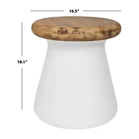 Safavieh Button Patio Collection Side Table