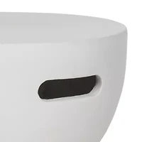 Safavieh Haruki Patio Collection Concrete Side Table