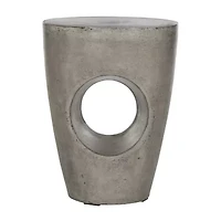 Aishi Patio Collection Concrete Side Table
