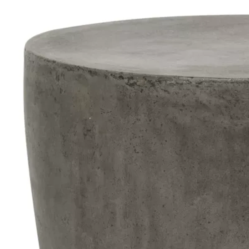 Aishi Patio Collection Concrete Side Table