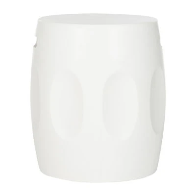Zuri Patio Collection Weather Resistant Concrete Side Table