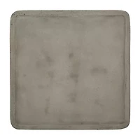 Marcio Patio Collection Weather Resistant Concrete Side Table