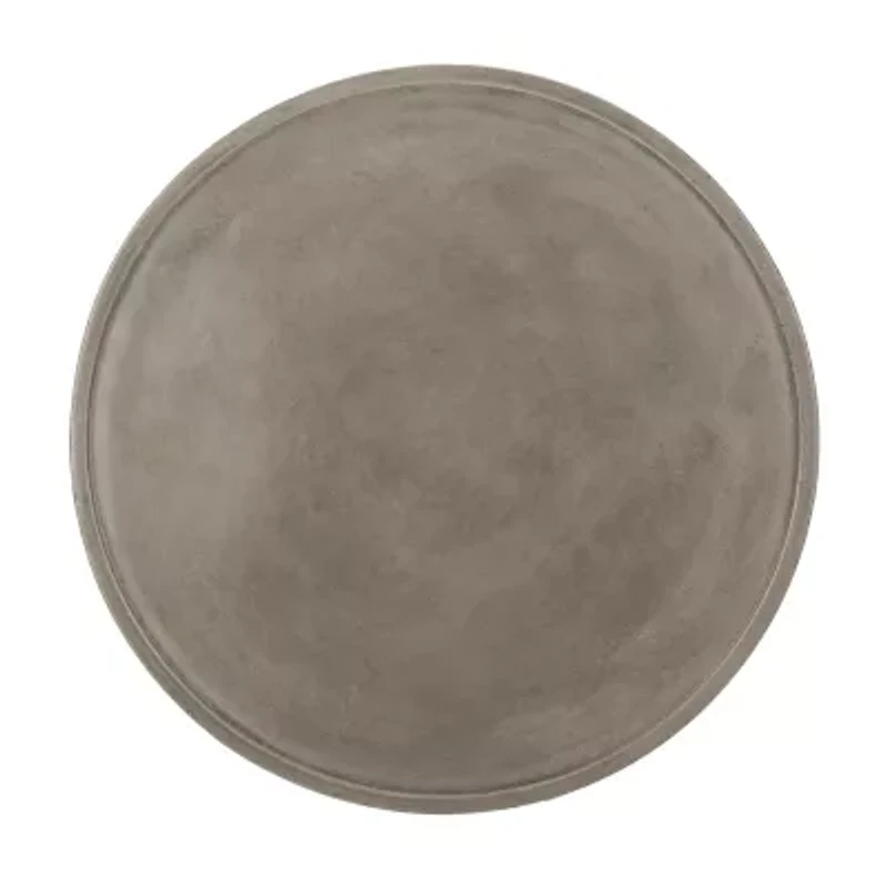 Bryson Patio Collection Weather Resistant Concrete Coffee Table