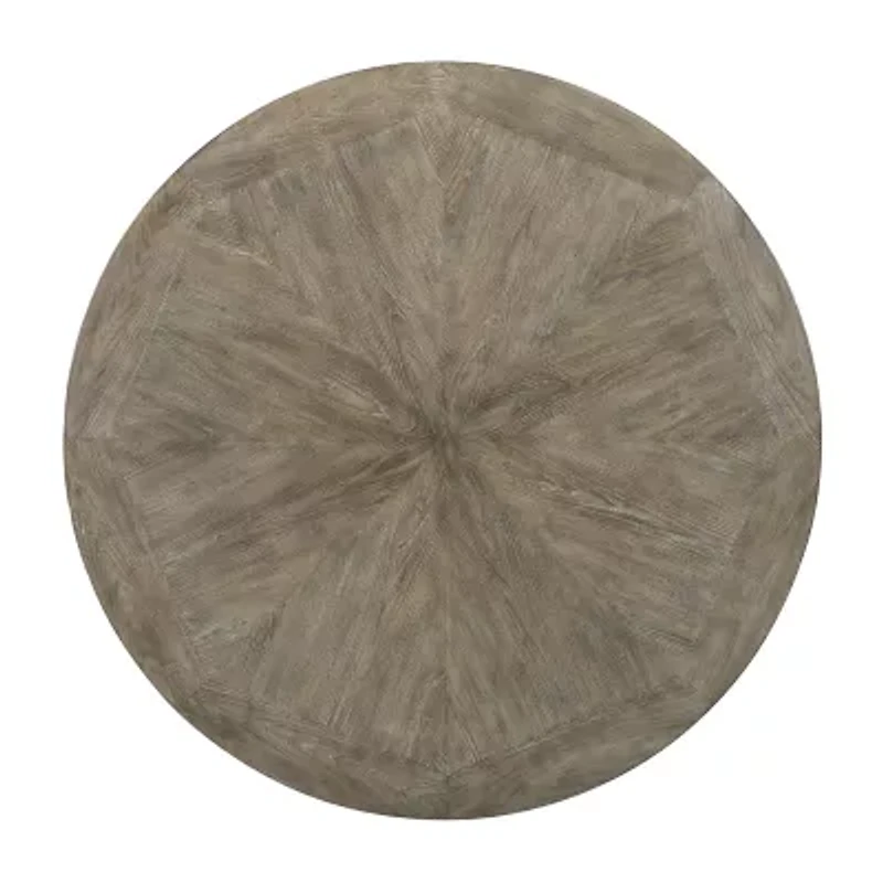 Firview Counter Height Round Wood-Top Dining Table