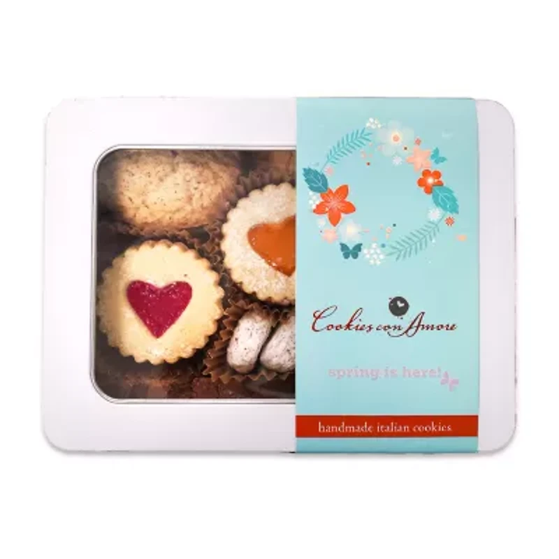 Cookies Con Amore 11oz Spring Assorted Tin Easter Food Set