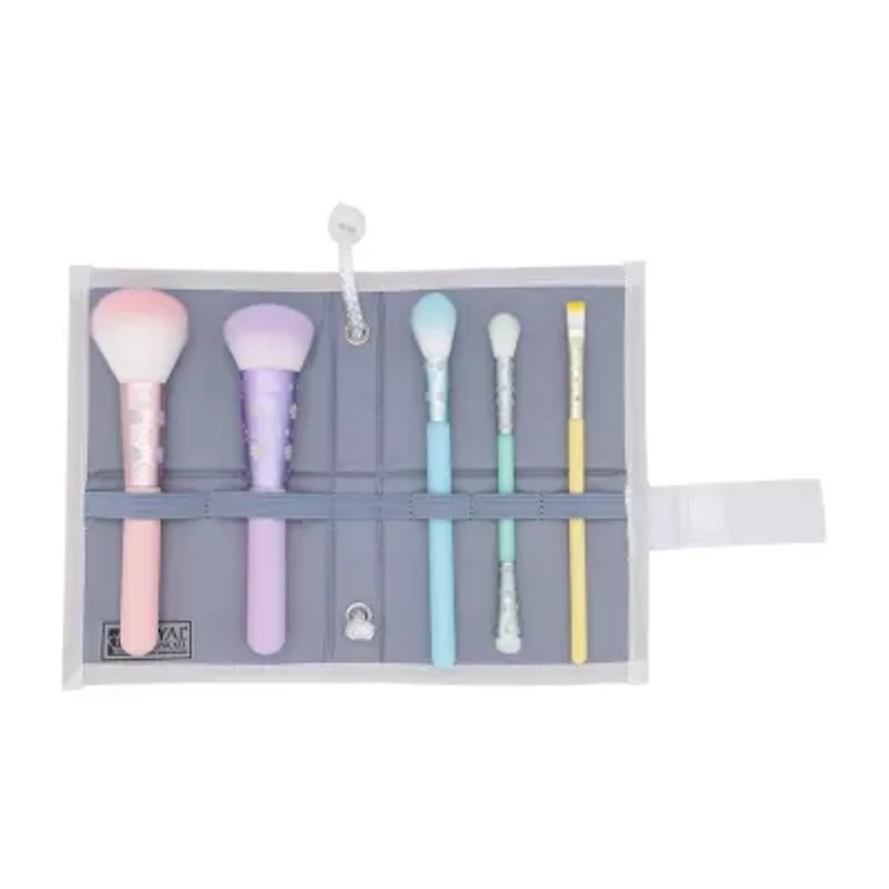 MODA® Posh Pastel Face Flip 6pc Brush Set