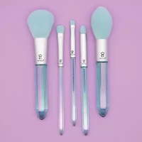MODA® Aquamarine Crystal 5pc Brush Set