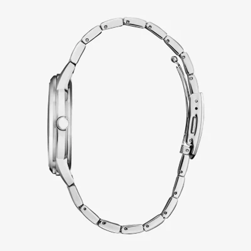 Citizen Dress/Classic Mens Silver Tone Stainless Steel Bracelet Watch Aw0100-51a
