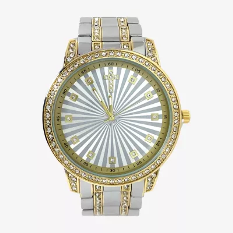 Mens Two Tone 3-pc. Watch Boxed Set Mac7135jc