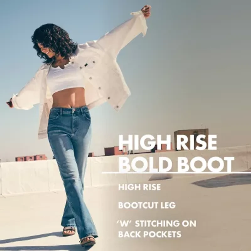 Wrangler® Womens Stretch High Rise Bootcut Jean