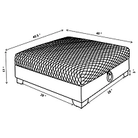 Chaviano Upholstered Ottoman