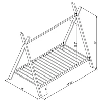 Fultonville Rectangle Bed