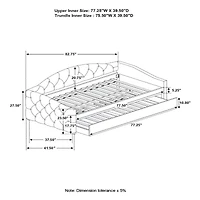 Sadie Kid's Daybed With Trundle