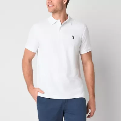 U.S. Polo Assn. Ultimate Pique Stretch Mens Classic Fit Short Sleeve Shirt