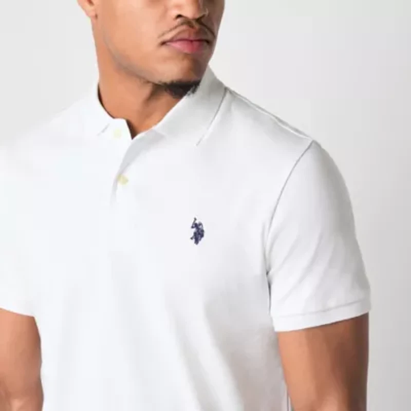 U.S. Polo Assn. Interlock Mens Classic Fit Short Sleeve Shirt