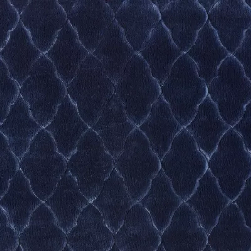 Broadhaven Elegant Scroll Memory Foam Bath Rug