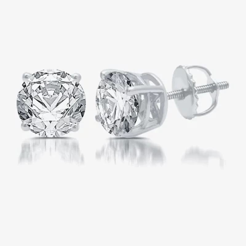Ever Star (G / SI1-SI2) CT. T.W. Lab-Grown Diamond 10K or 14K Gold Round Stud Earrings
