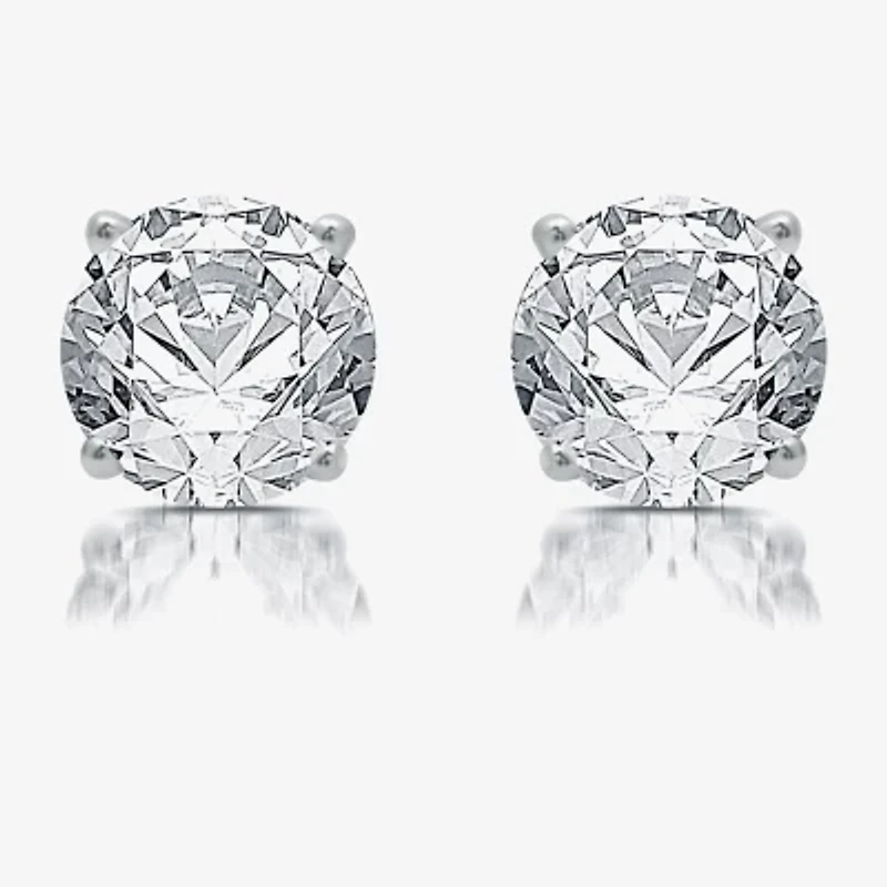 Ever Star (G / SI1-SI2) 2 CT. T.W. Lab-Grown Diamond 10K or 14K Gold Round Stud Earrings