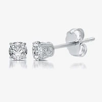 Ever Star 1/ CT. T.W. Lab-Grown (G / SI1-SI2) Diamond 10K or 14K Gold Round Stud Earrings