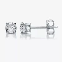 Ever Star 1/ CT. T.W. Lab-Grown (G / SI1-SI2) Diamond 10K or 14K Gold Round Stud Earrings