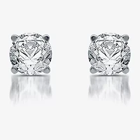 Ever Star / CT. T.W. Lab-Grown (G / SI1-SI2) Diamond 10K or 14K Gold Round Stud Earrings