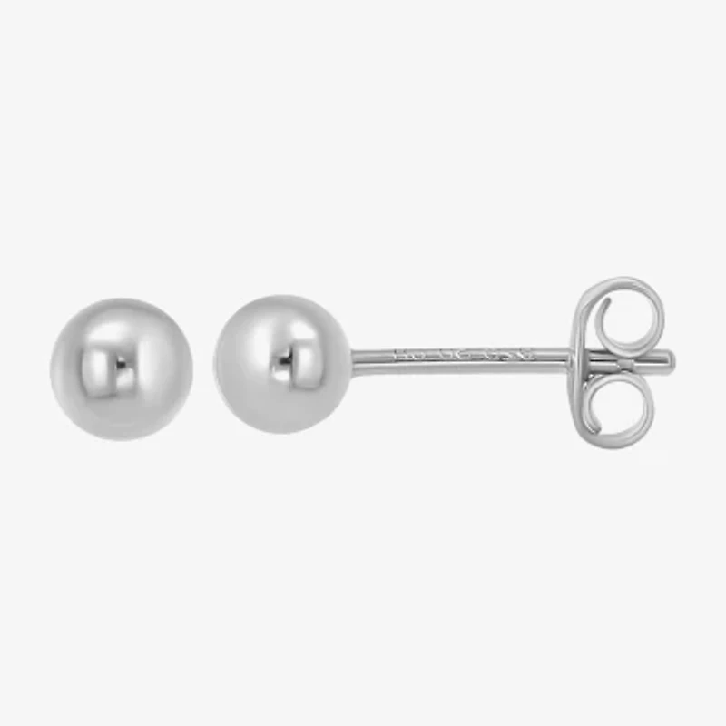 Womens Cubic Zirconia Sterling Silver Heart 3 Pair Earring Set