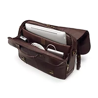 Samsonite Colombian Leather Flapover Briefcase
